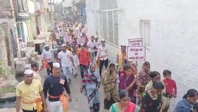 माजलगाव येथे लव्ह जिहाद विरोधात हिंदू धर्मरक्षण मोर्चा